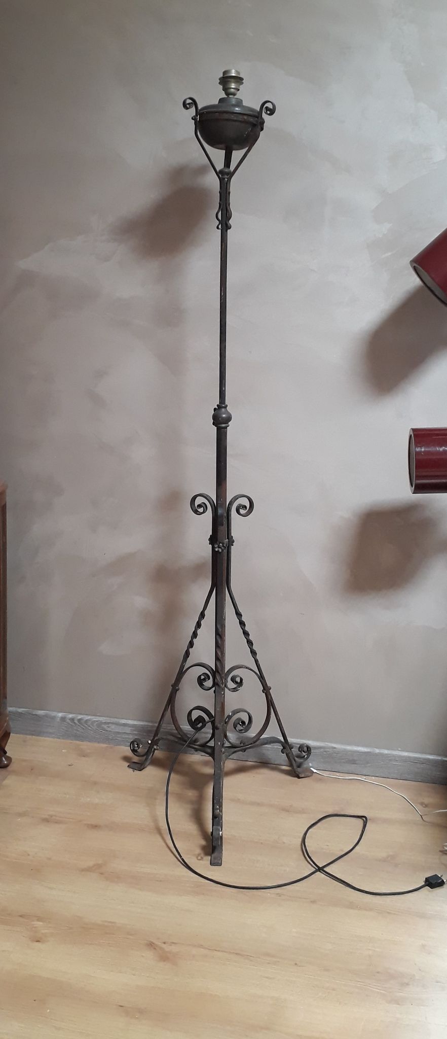 Old foot lamppost