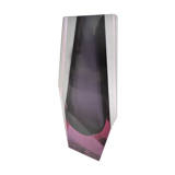 Faceted vase 80s Murano
