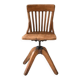 Chaise d’atelier en chêne
