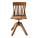 Chaise d’atelier en chêne