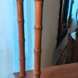 Wall shelf in bamboo-style marisier, late XIXė
