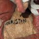 gants de boxe cuir - vintage