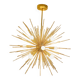 Beautiful mid century handmade urchin chandelier sputnik modern brass ceiling light fixture