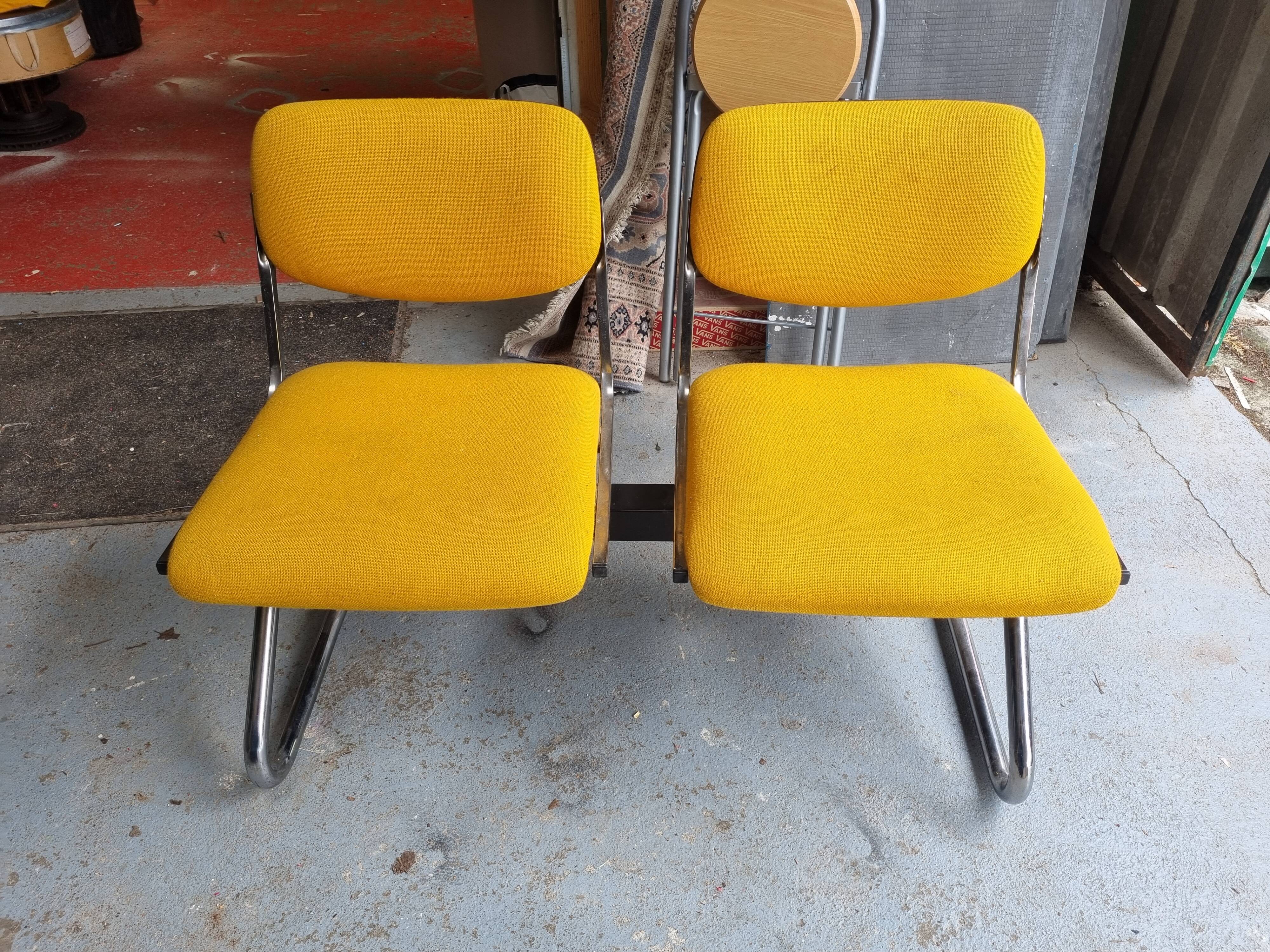 Vintage 1970s armchairs/bench
