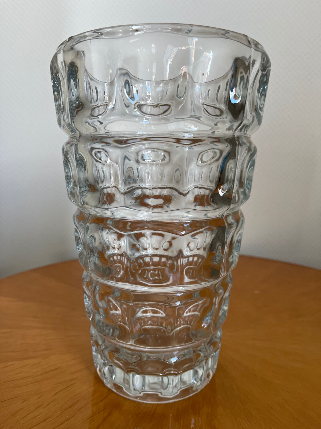 Vintage glass vase from the 1950s/60s