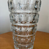 Vase vintage en verre années 1950/60