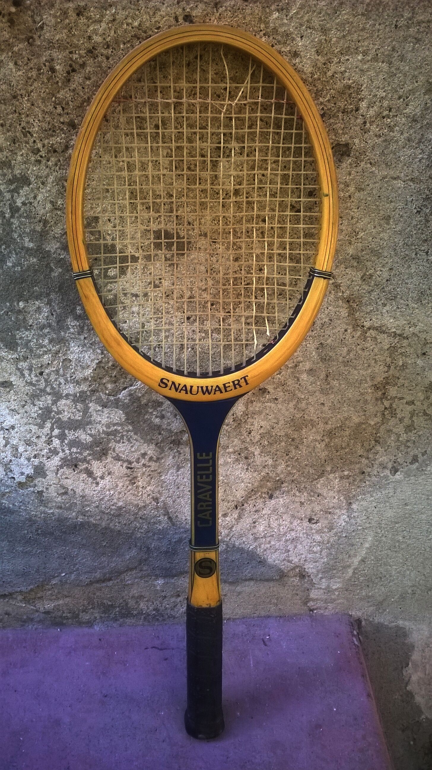 Vintage tennis racket