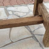 Loom table in solid oak 240 x 58 cm. 1920.