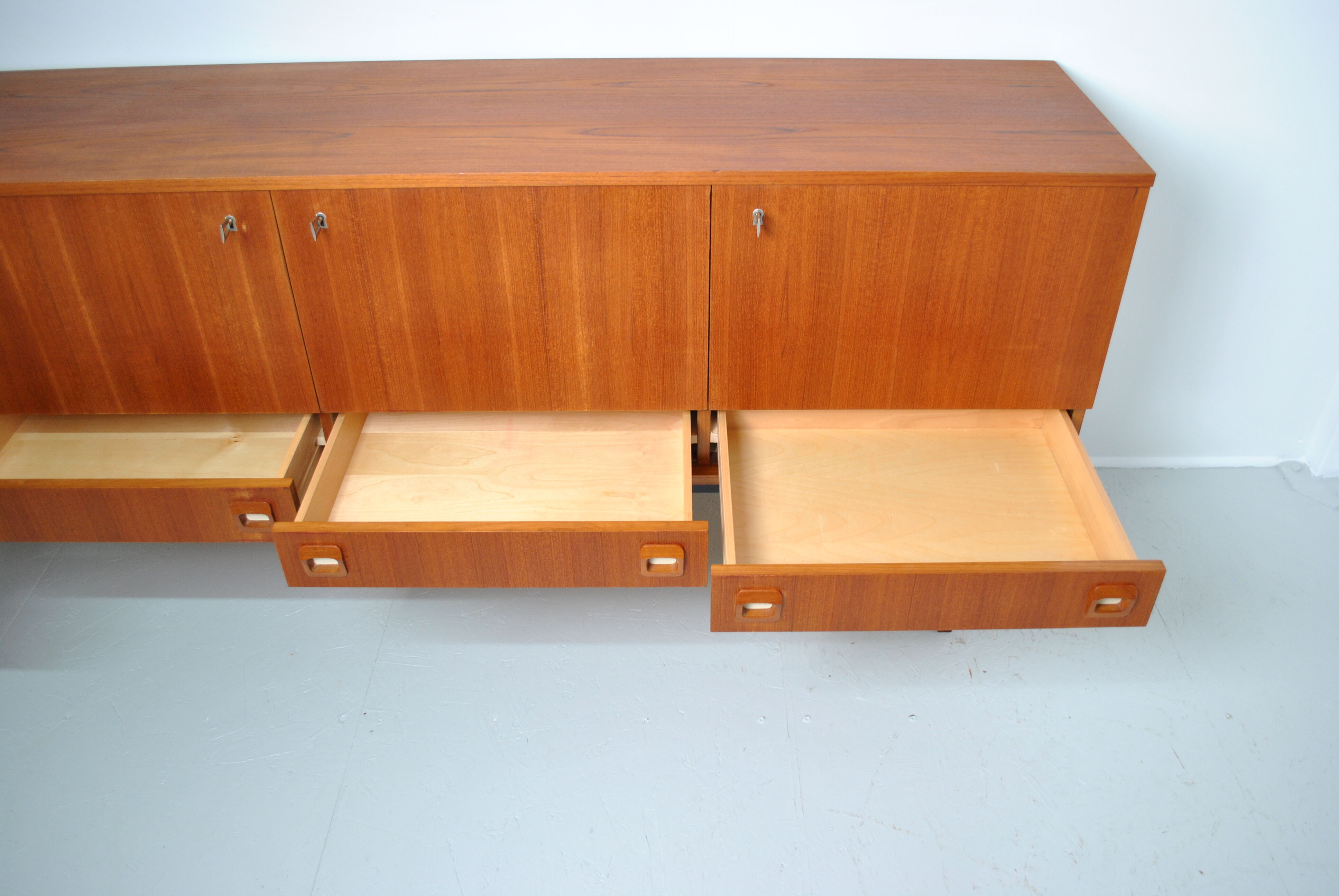 Enfilade en teck 1970