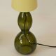 Large vintage Ikea table lamp "Ljusås Salbo" (2009) in glass