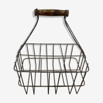 Handle metal bottle rack drink