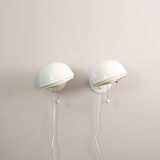 Scandinavian pair of wall sconces