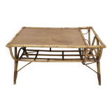 Rattan coffee table