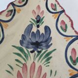 Vintage HB Quimper shell butter dish
