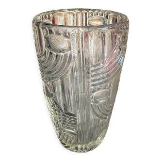 Art Deco carved glass