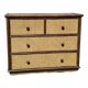 Commode en Rotin