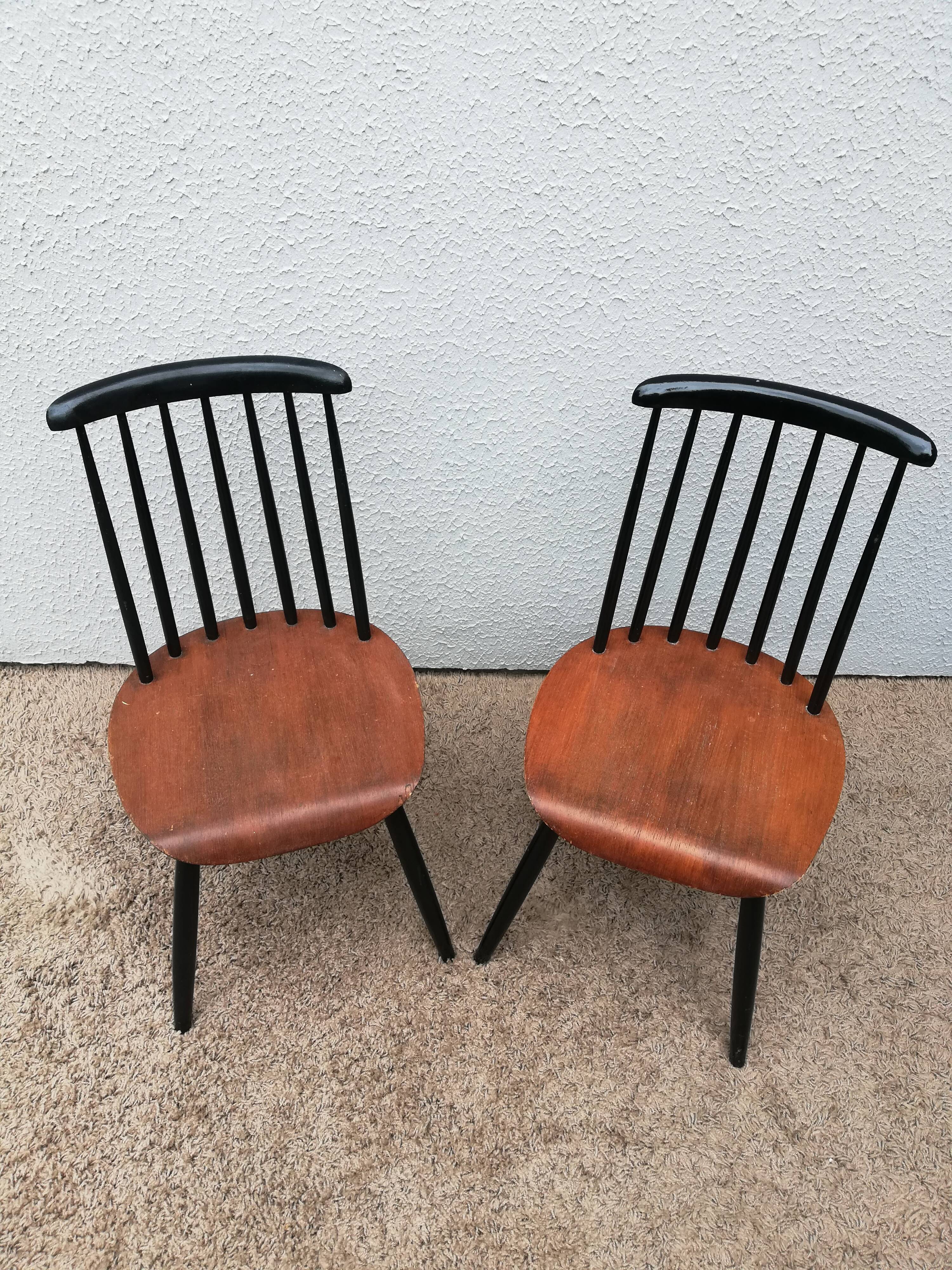 Paire de chaises Fanett by Ilmari  Tapiovaara 1960