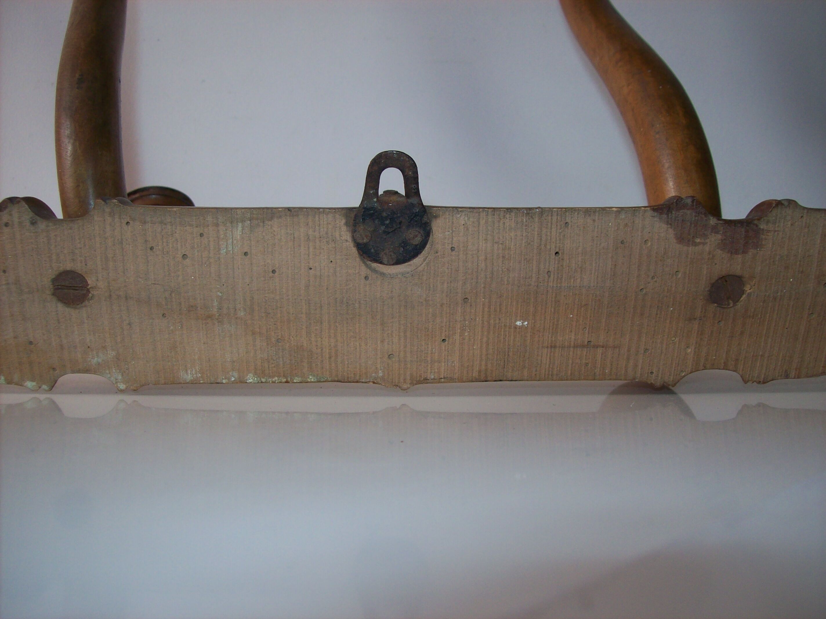 Coats curved wooden door