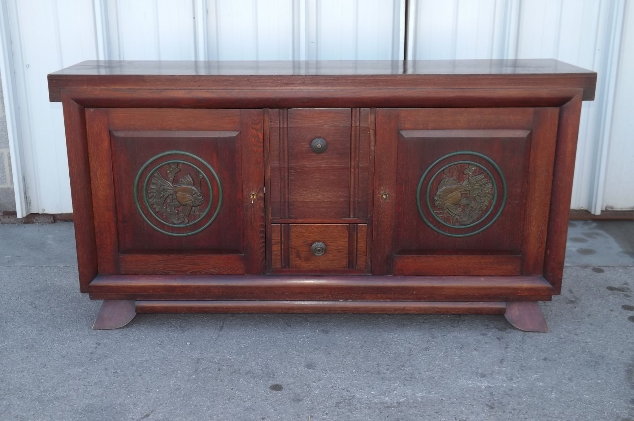 Japanese oak dresser, 1940