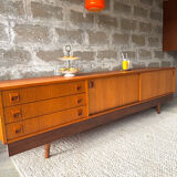 Scandinavian teak sideboard, 1970.