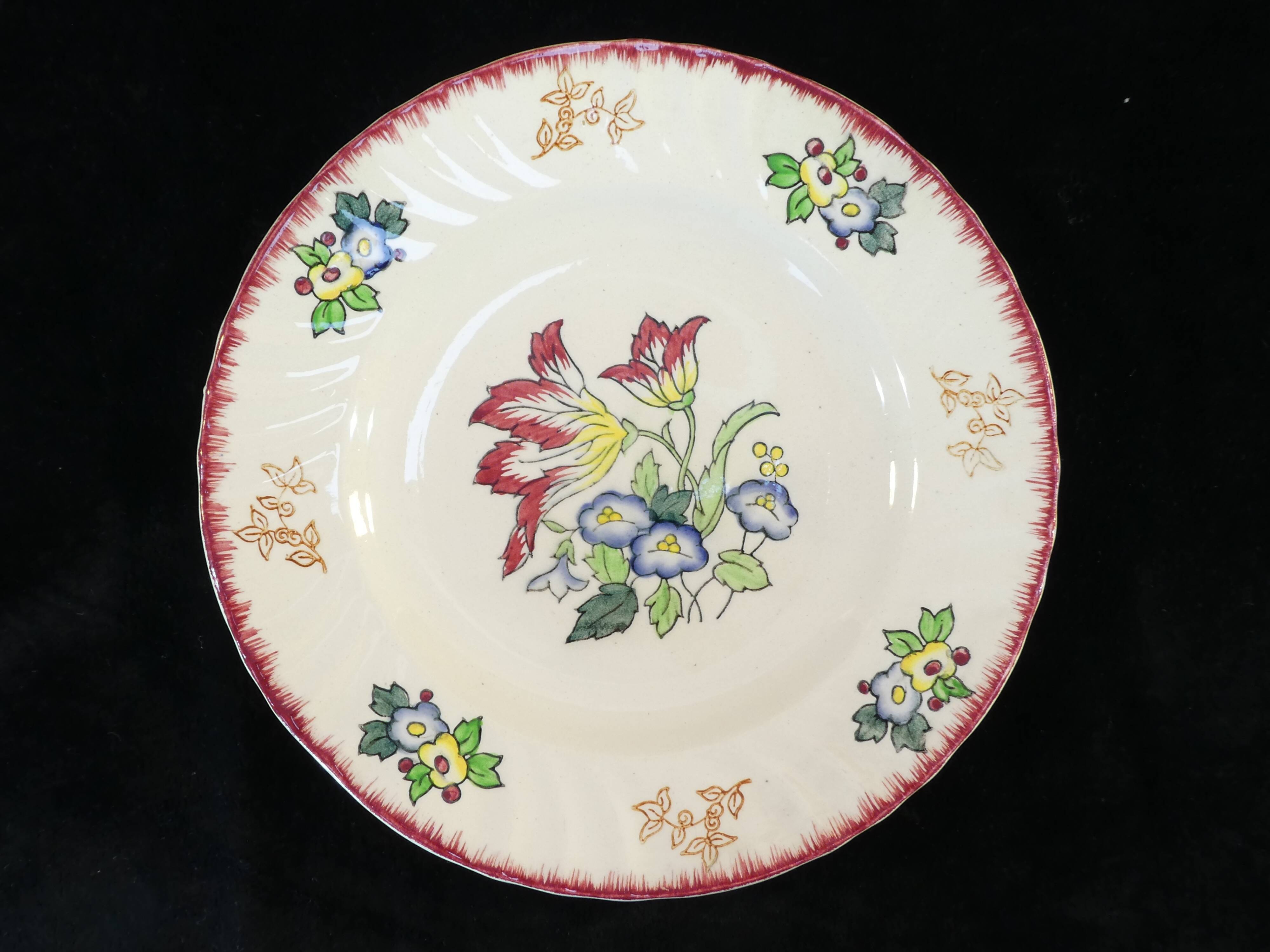 6 flat plates Longwy model Marseille