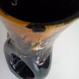 Vallauris flame decoration vase