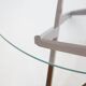 Table basse piétement sculptural par Angelo Ostuni