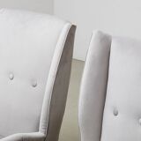 Pair of Italian Lounge Chairs attrib. to Gio Ponti for ISA Bergamo 1950s