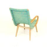 Fauteuil en hêtre, Suède, 1970