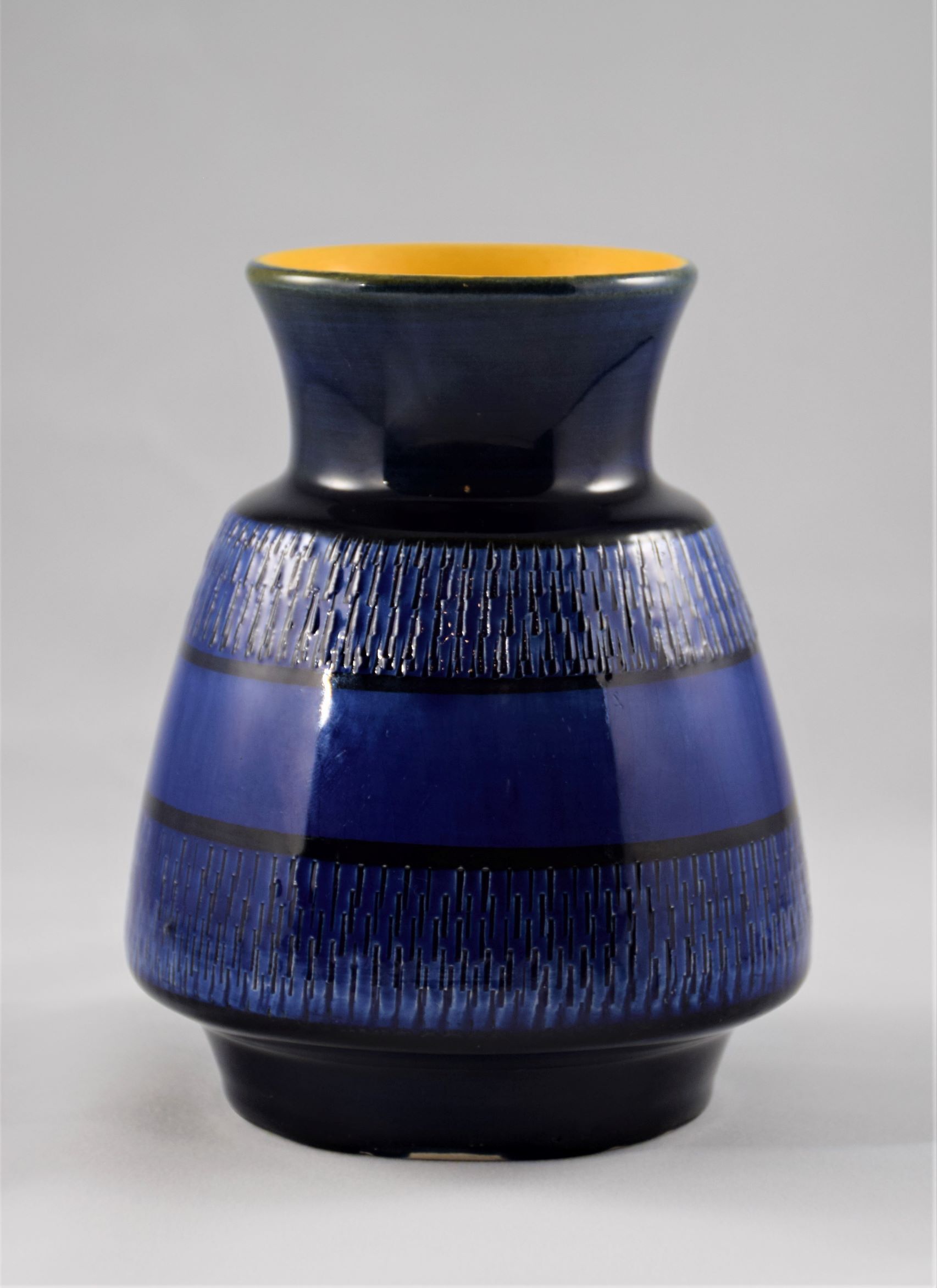 Blue vase West Germany
