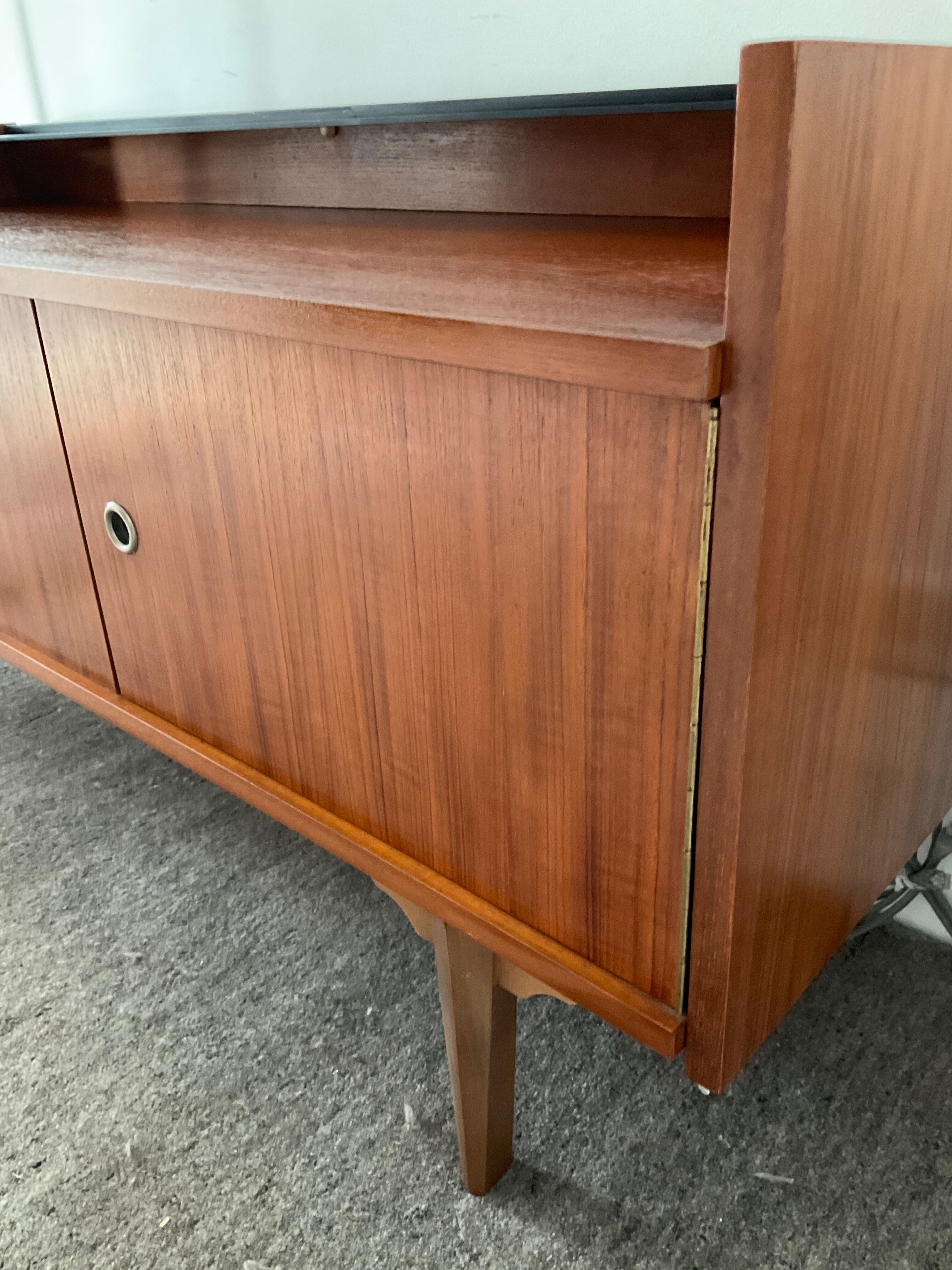 Scandinavian teak row from the 60s