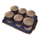 Egg cups set of 6 - Villeroy and Boch porcelain