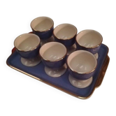 Coquetiers lot de 6 - porcelaine Villeroy et Boch