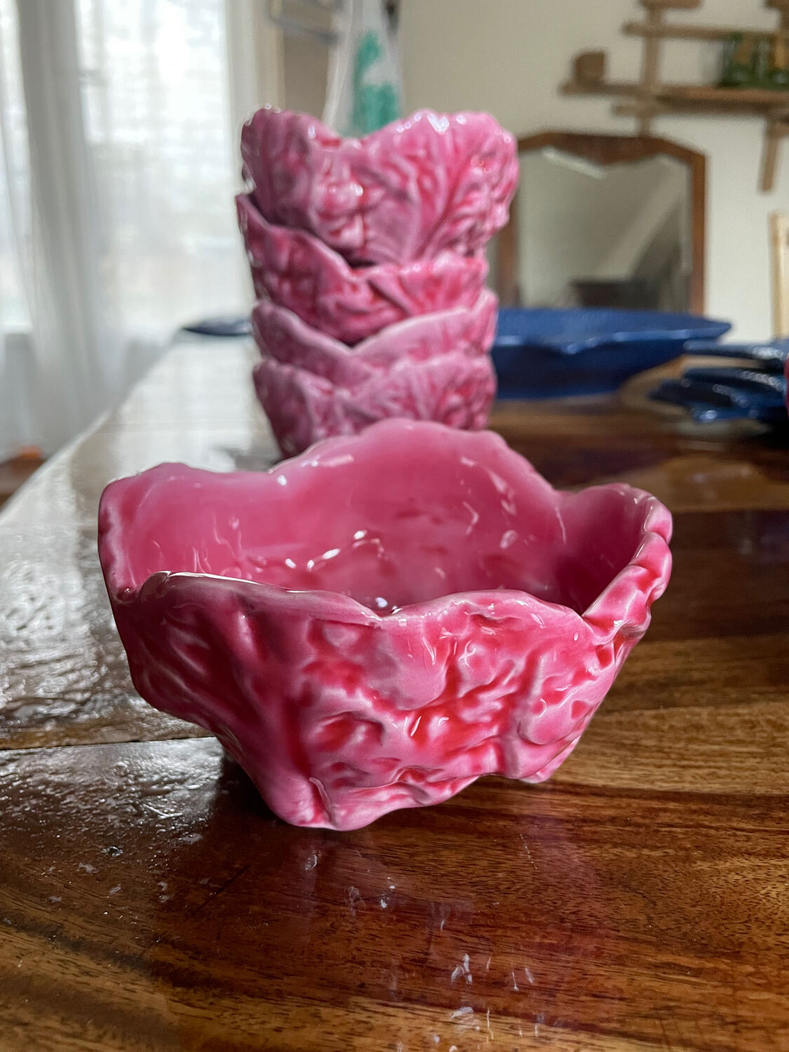 Set of pink cabbage bowls 🥬