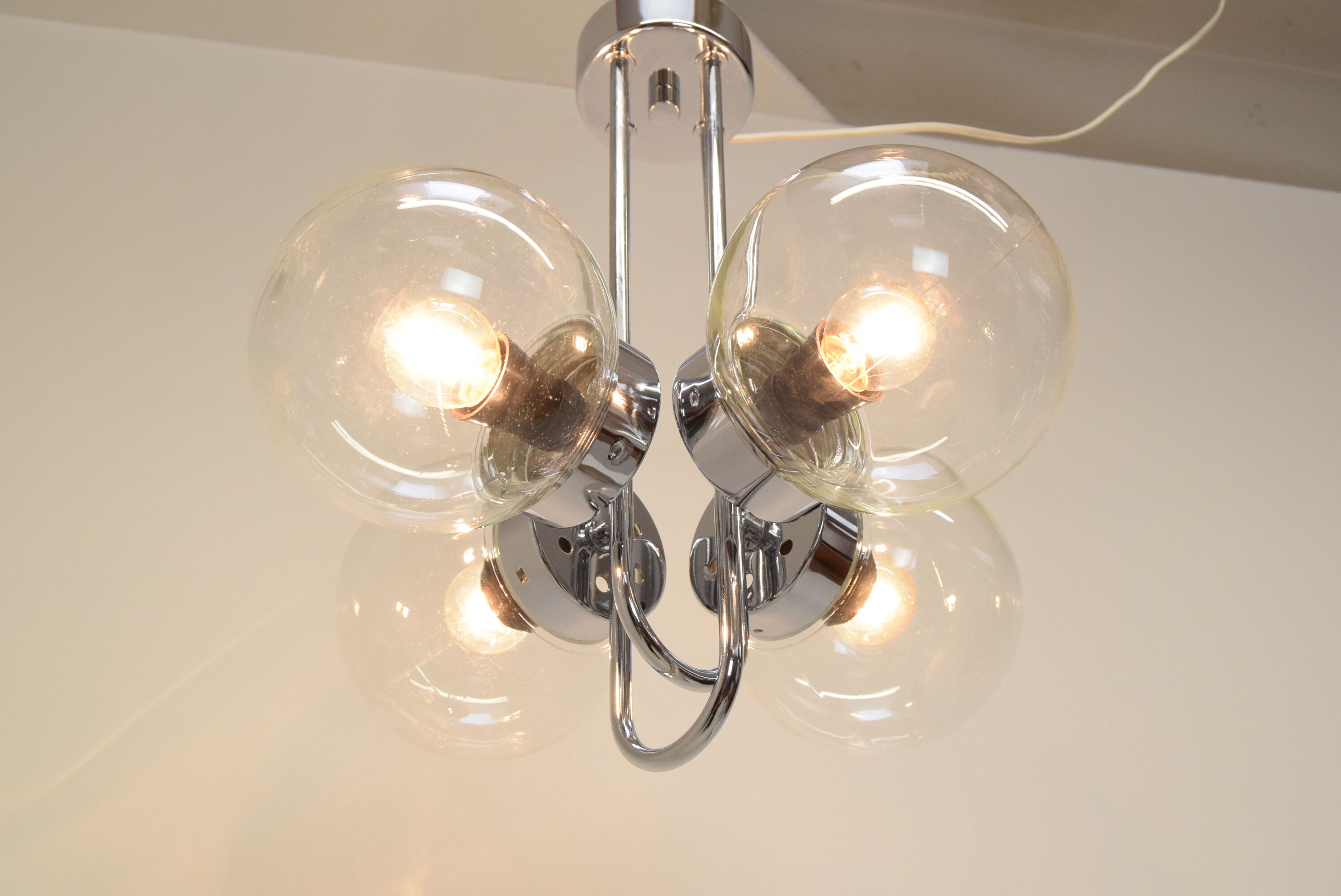 Mid-century Chandelier by Instala Decin,1970's.