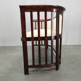 Josef Hoffmann Attributed Beech Sofa, Vienna Secession, 1920s