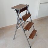 Stepladder vintage formica chair 70s/80s