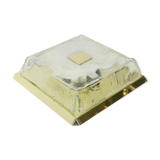 Square ceiling light Kalmar in organic Murano glass, Austria, 1960s.