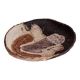 Coupe, centre de table ou fruitier, Cianciolo Ceramiche, Sicile, 1960/70