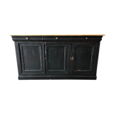 Old buffet patinated 3 doors