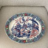 Plat japonais oval