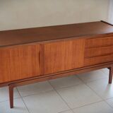 Enfilade design scandinave en teck vintage