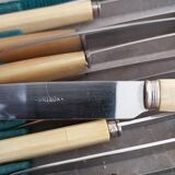 Old cheese knife set