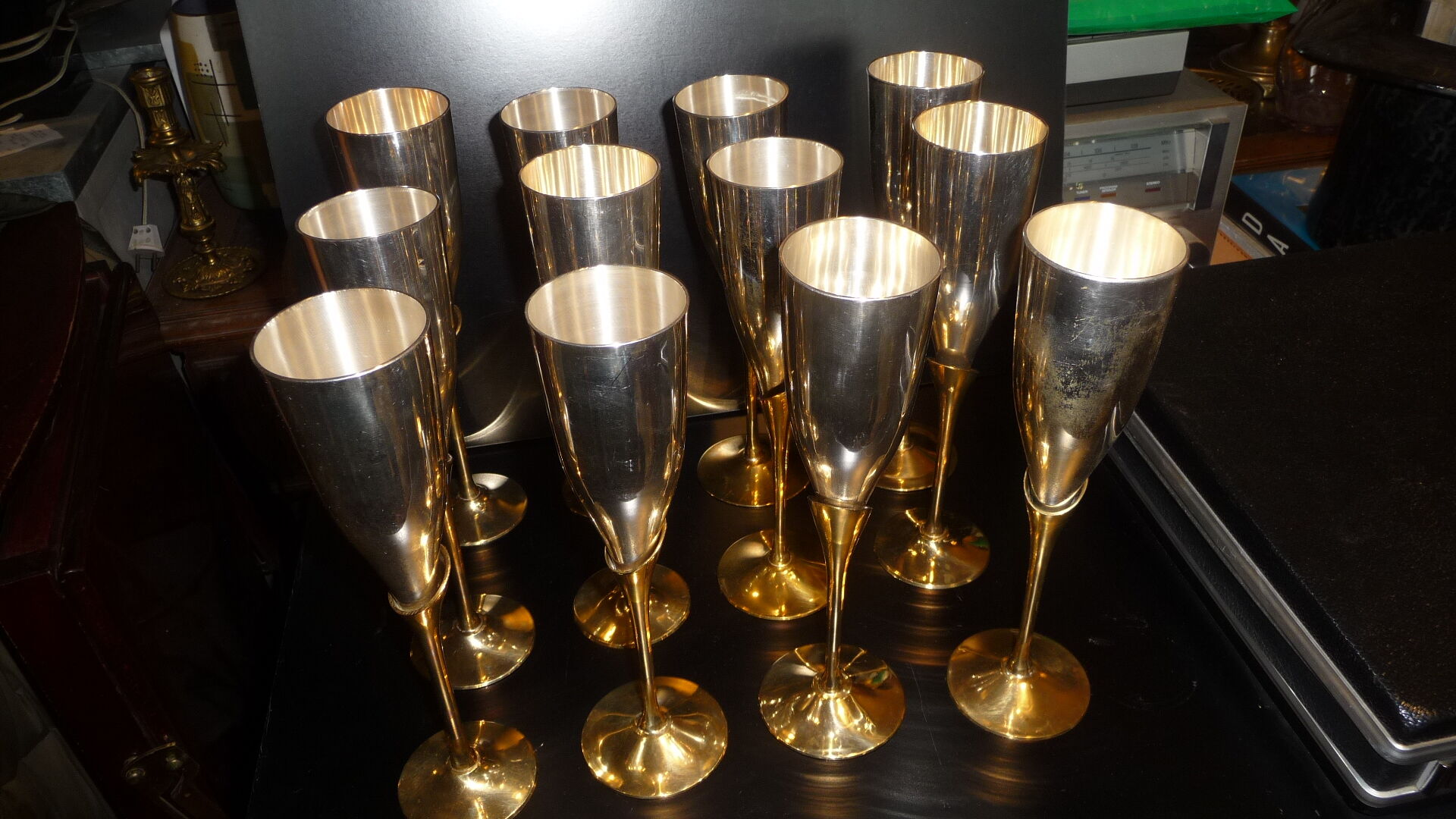 Vintages champagne flute