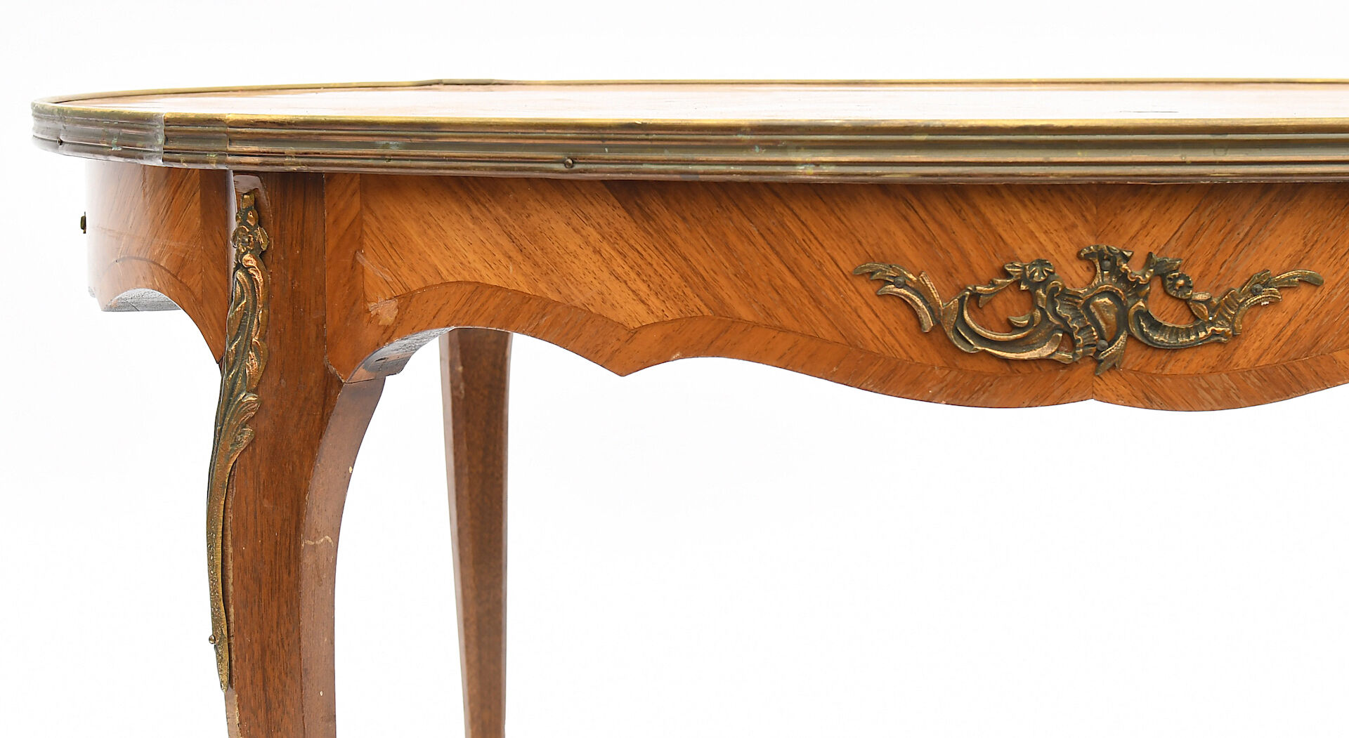 Table basse en marqueterie bois de rose
