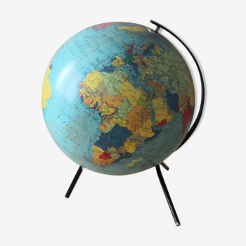 Globe terrestre par George Philippe & Son 1966