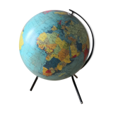 Earth globe by George Philippe&Son 1966