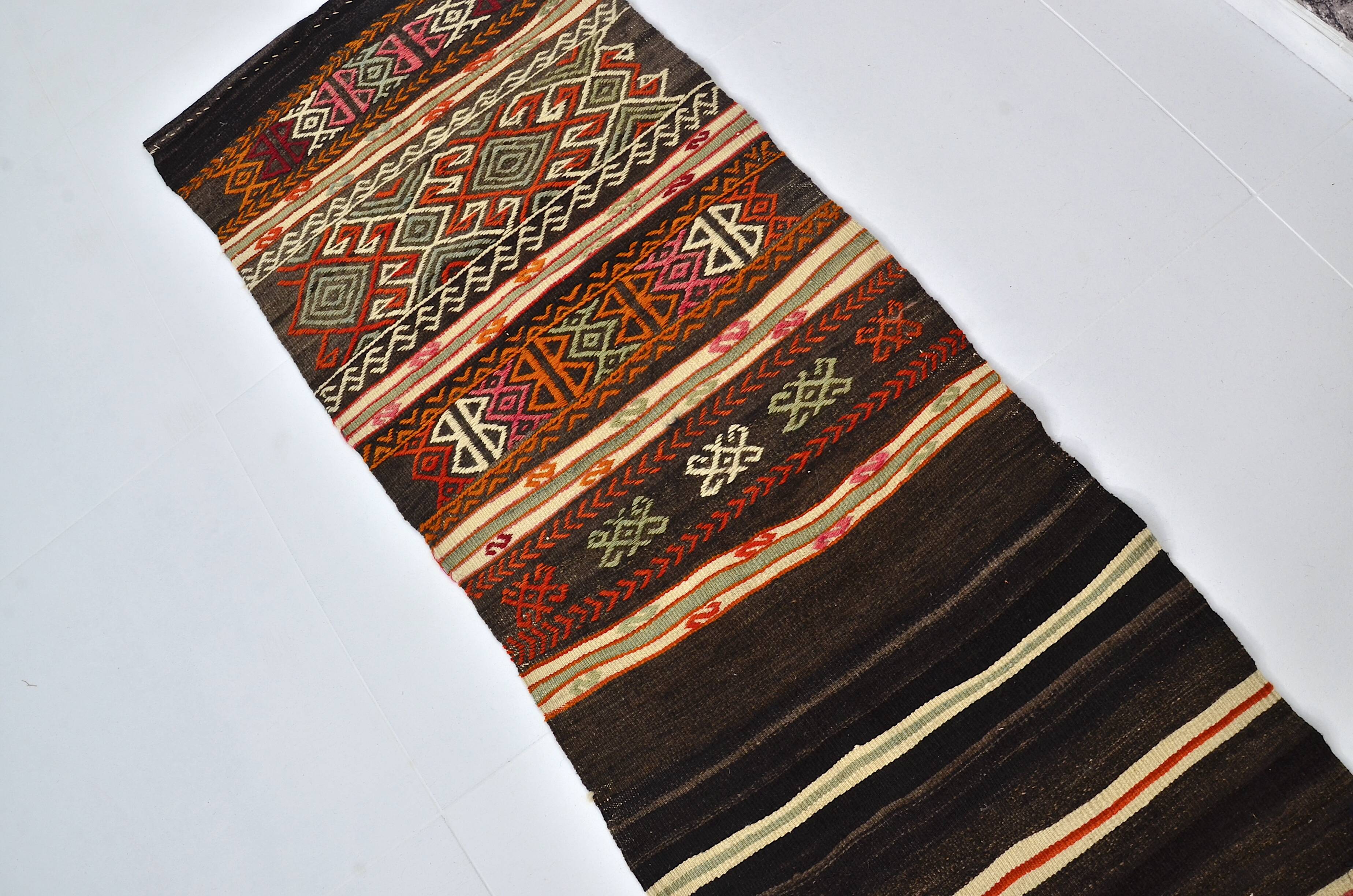 Vintage Anatolian Kilim Runner sku 3066