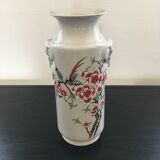Porcelain cherry blossom vase