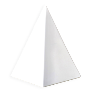 Sculpture minimaliste - blanche